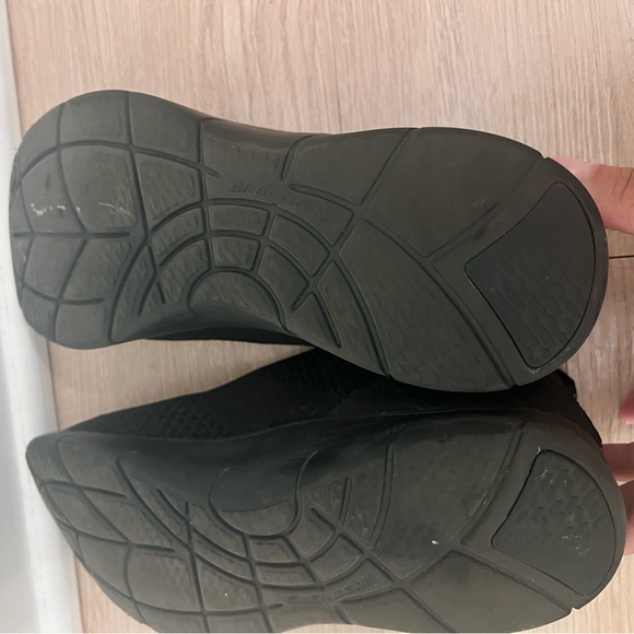 Skechers Black Slip-On Sneakers - Picture 7 of 7